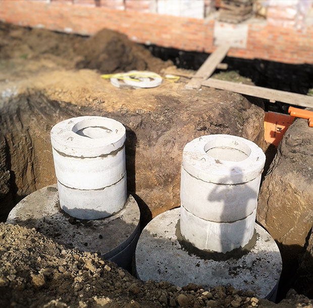 Септики из бетонных колец в Домодедовском районе
